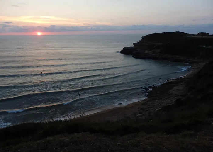 Accesso 2 Playas Locos Y Concha Vistas Increibles 6 Per Parking Apartman Suances